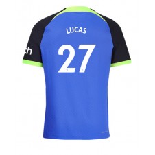 Tottenham Hotspur Lucas Moura #27 Bortedrakt 2022-23 Kortermet